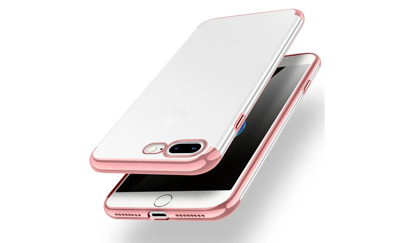 Slim Case TPU Shockproof Transparent Case For iPhone 7/8/7 8 Plus/XS/XS Max/XR/X