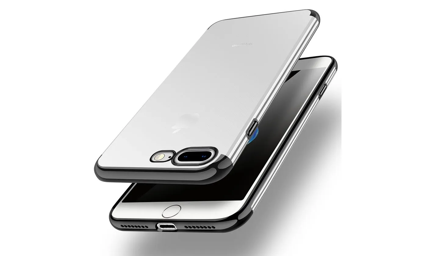Slim Case TPU Shockproof Transparent Case For iPhone 7/8/7 8 Plus/XS/XS Max/XR/X