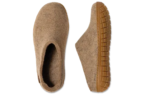 Slip-On w/ Natural Rubber Sole