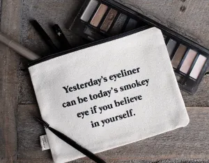 Smokey Eye zipper pouch