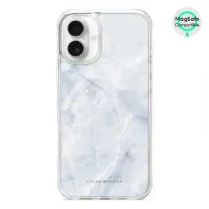 Snow Mountain - iPhone 16 Plus Clear Bumper MagSafe Case