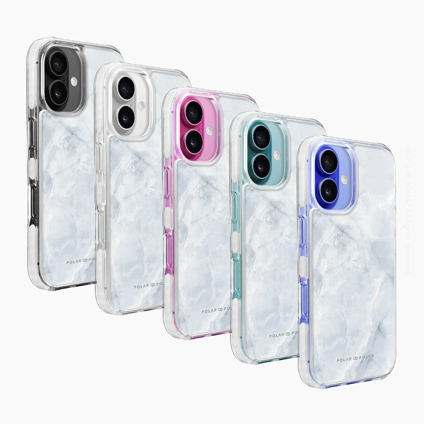 Snow Mountain - iPhone 16 Plus Clear Bumper MagSafe Case