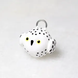 Snowy Owl Charm