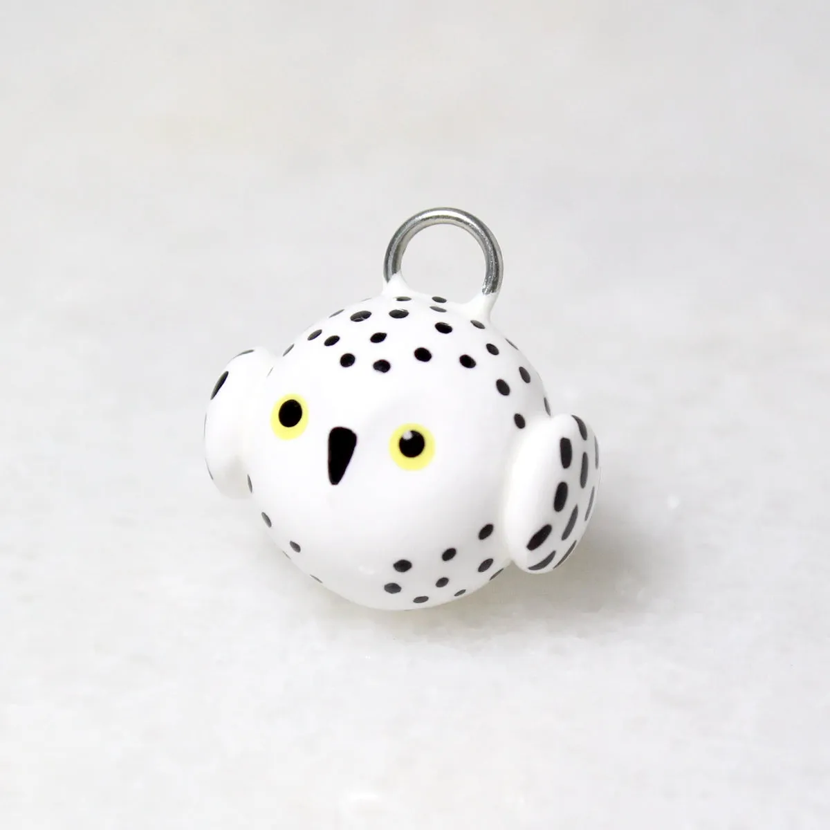 Snowy Owl Charm