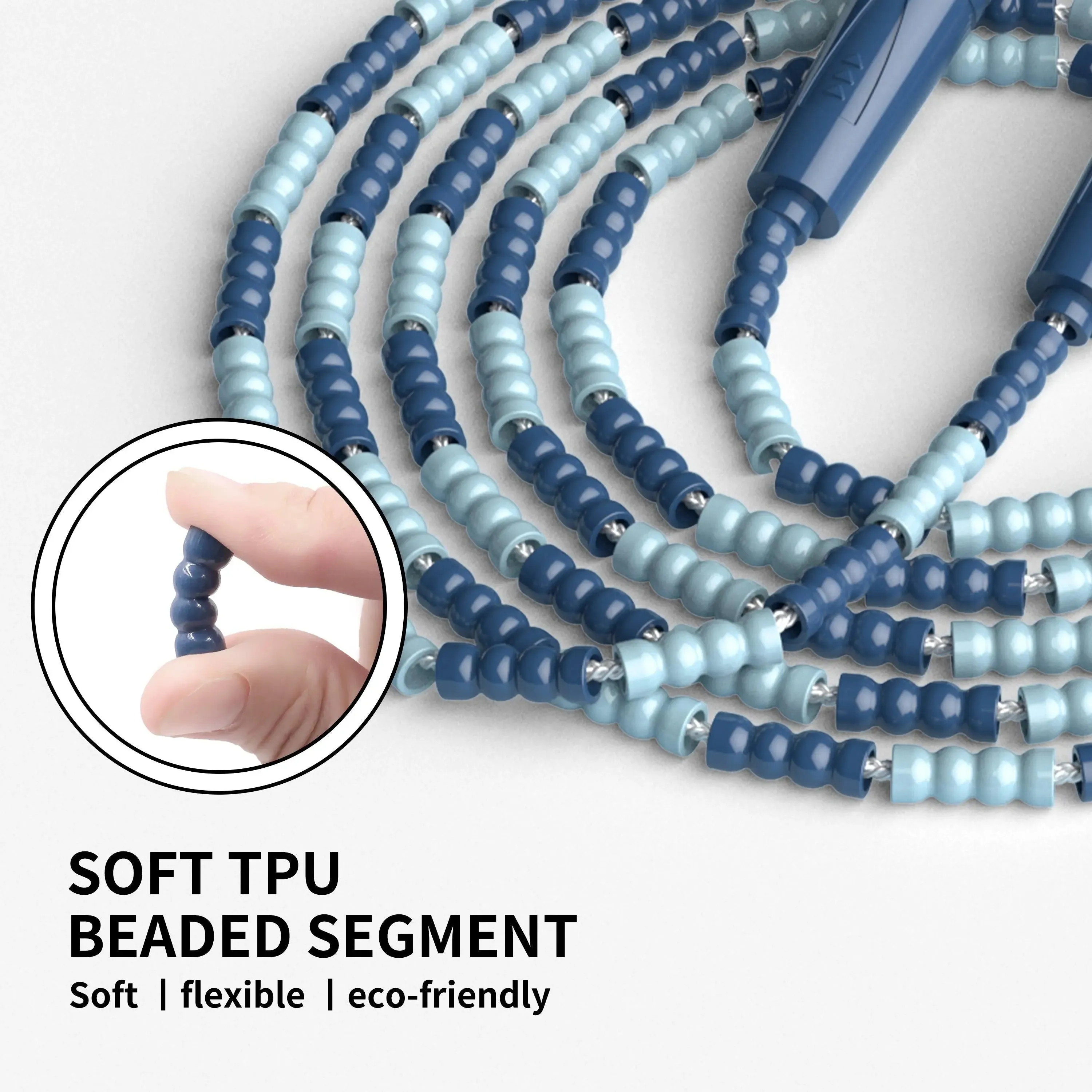 Soft Beaded Skipping Rope