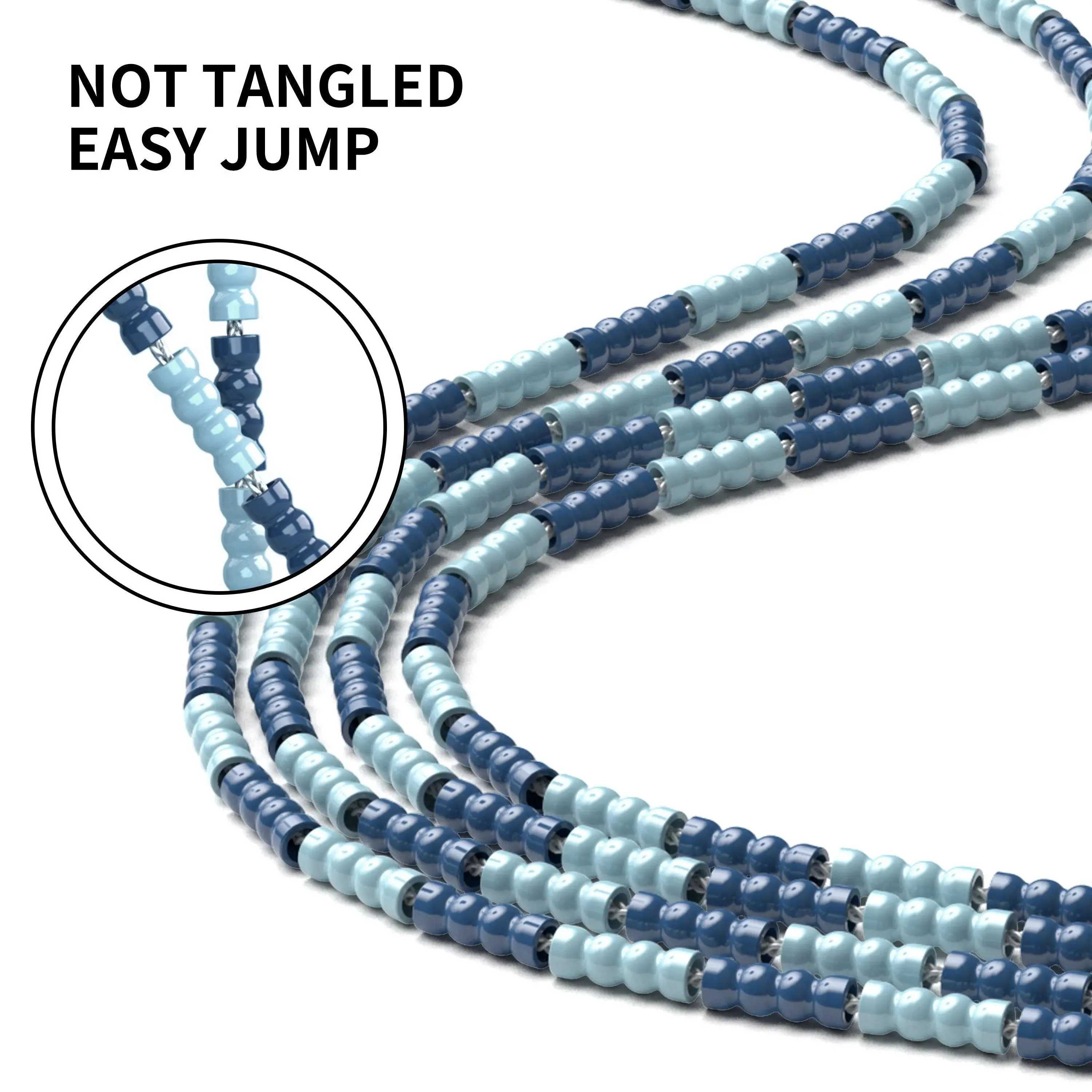 Soft Beaded Skipping Rope