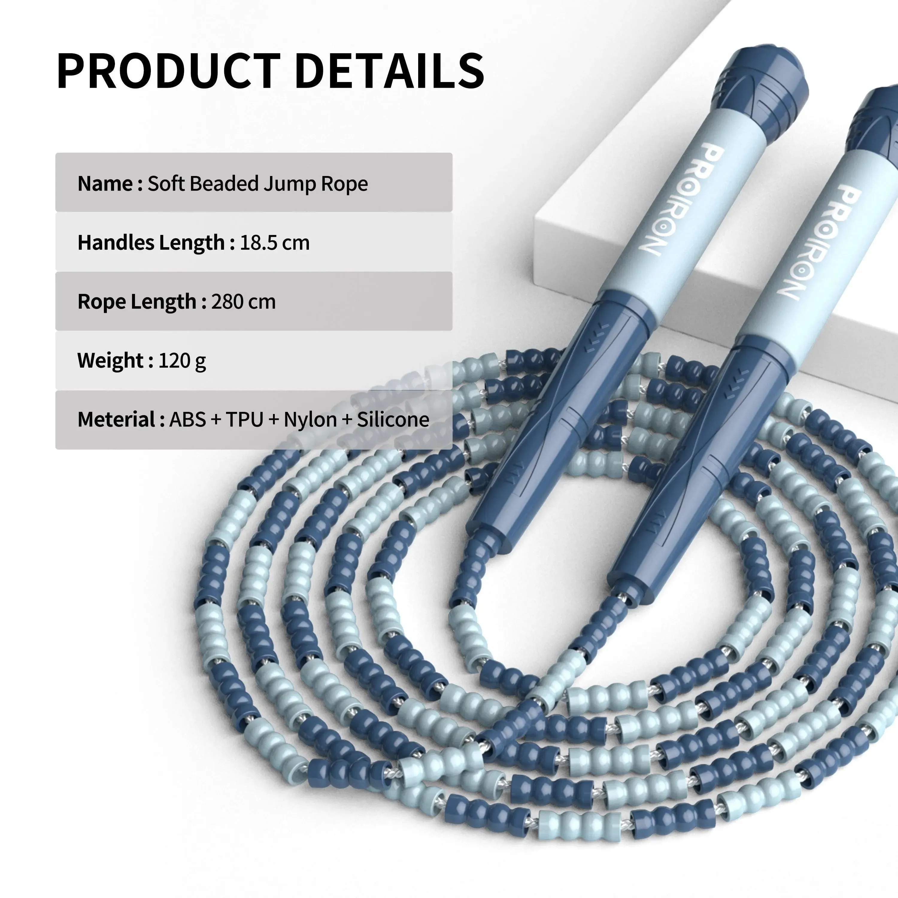 Soft Beaded Skipping Rope