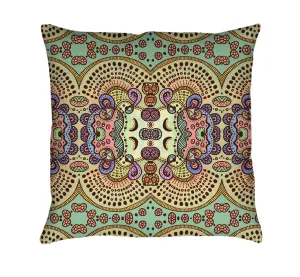 Spring Pastels Throw Pillow