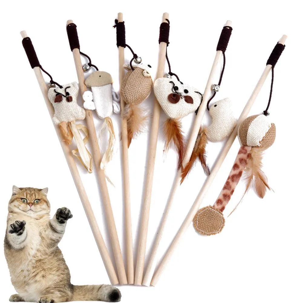 Squeak Teaser Cat Wand