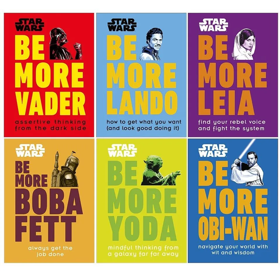 Star Wars Be More Series 6 Books Collection Set By  Christian Blauvelt & Joseph Jay Franco