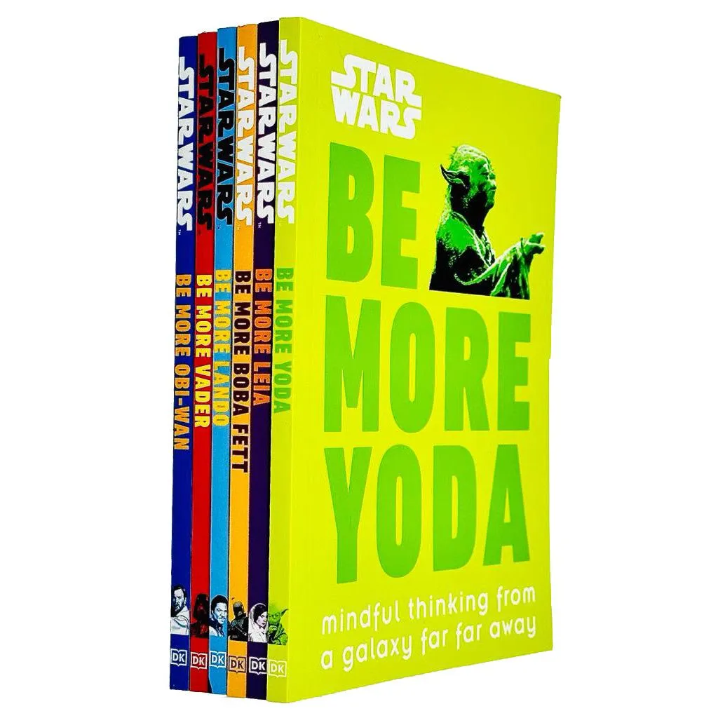 Star Wars Be More Series 6 Books Collection Set By  Christian Blauvelt & Joseph Jay Franco