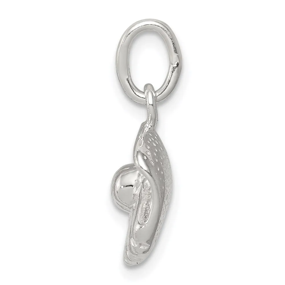 Sterling Silver Baseball Glove Charm