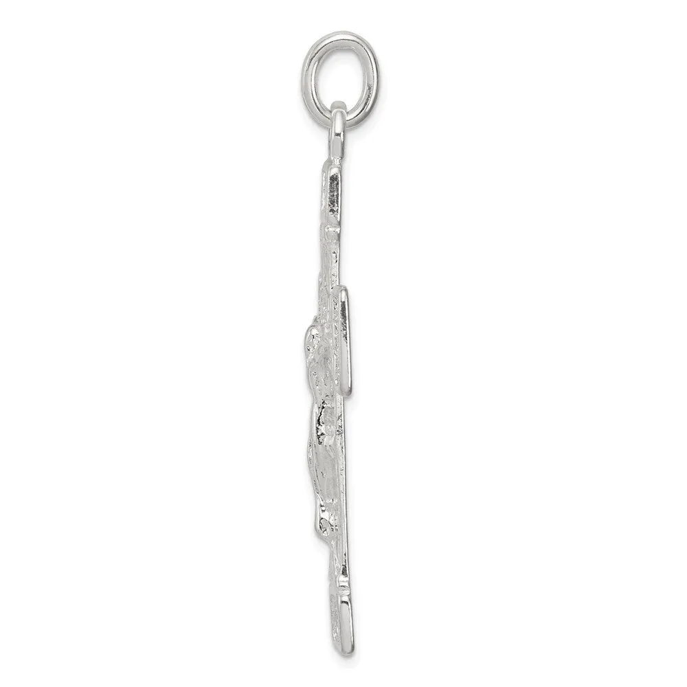 Sterling Silver Latin Crucifix Pendant