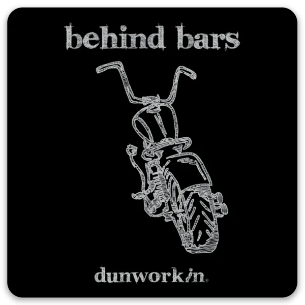 Sticker Behind Bars 3x3 rounded corner Square