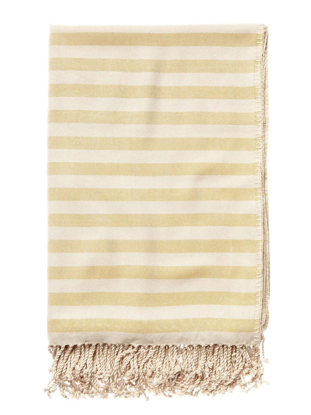 Striped Bamboo Viscose Throw