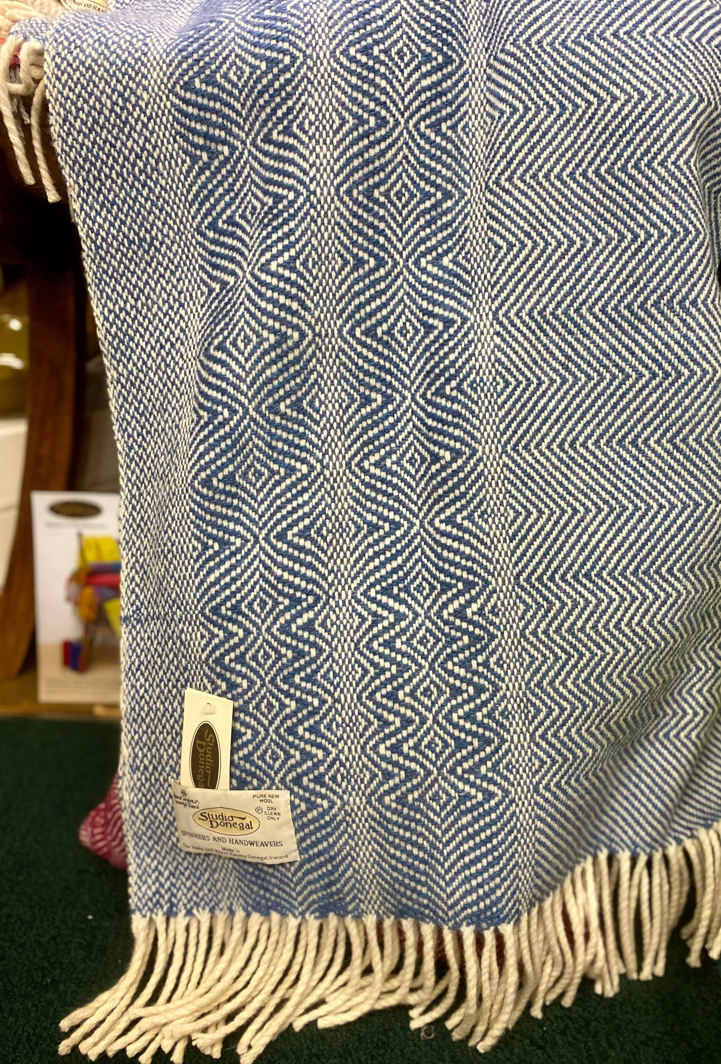 Studio Donegal Handwoven Wool Blanket/Throw
