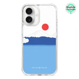 Summer Fujisan - iPhone 16 Clear Bumper MagSafe Case