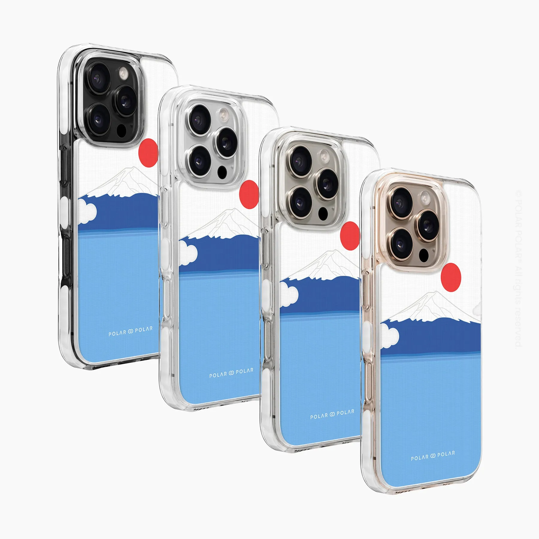 Summer Fujisan - iPhone 16 Pro Clear Bumper MagSafe Case