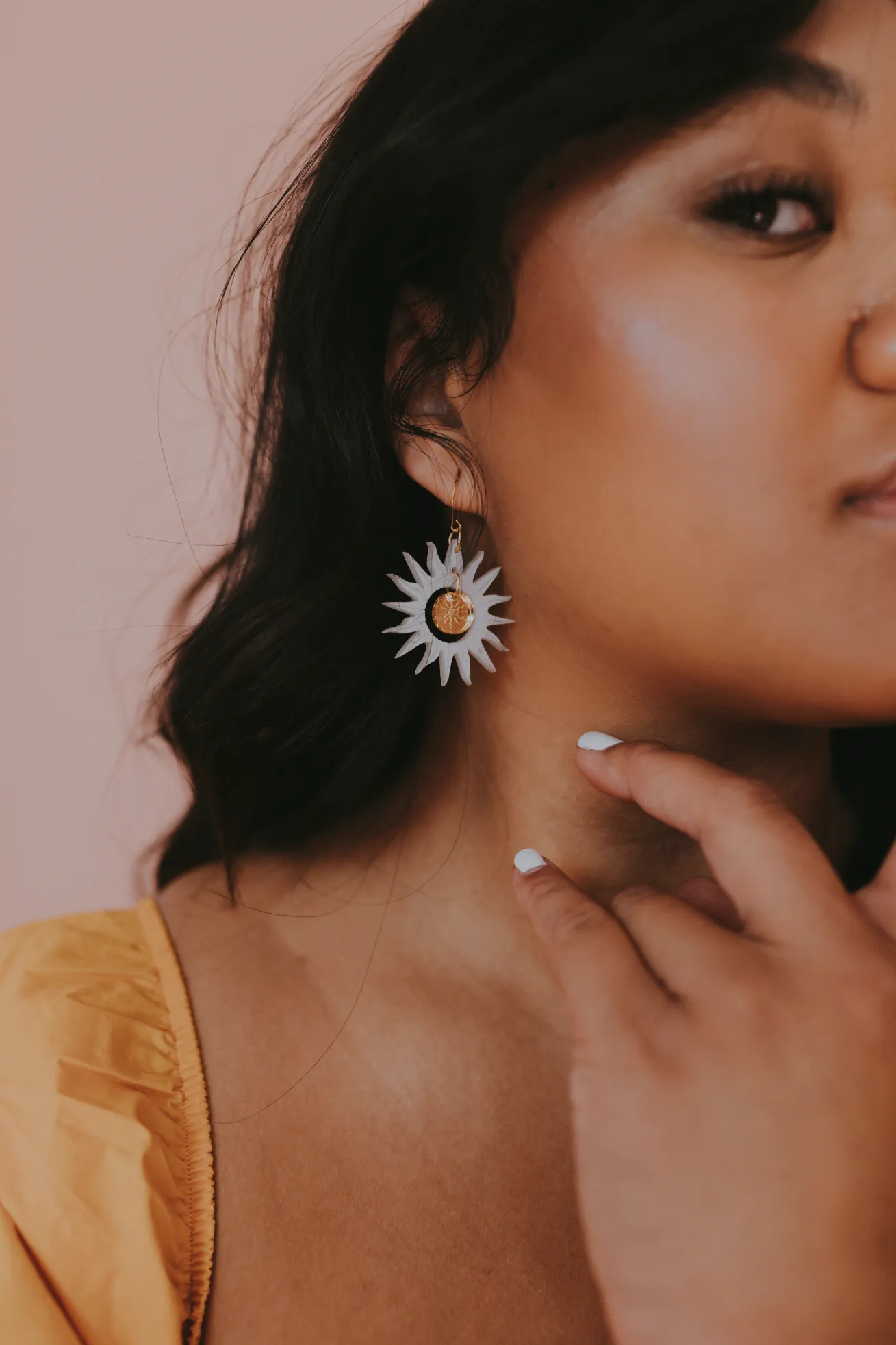 Sun and Moon Earrings