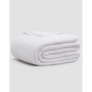 Sunday Citizen Clear White Snug King Size Bed Blanket