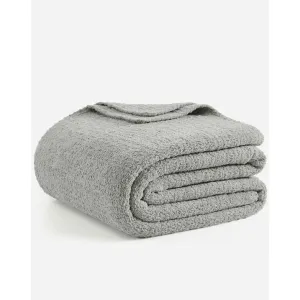 Sunday Citizen Cloud Gray Snug Queen Size Bed Blanket