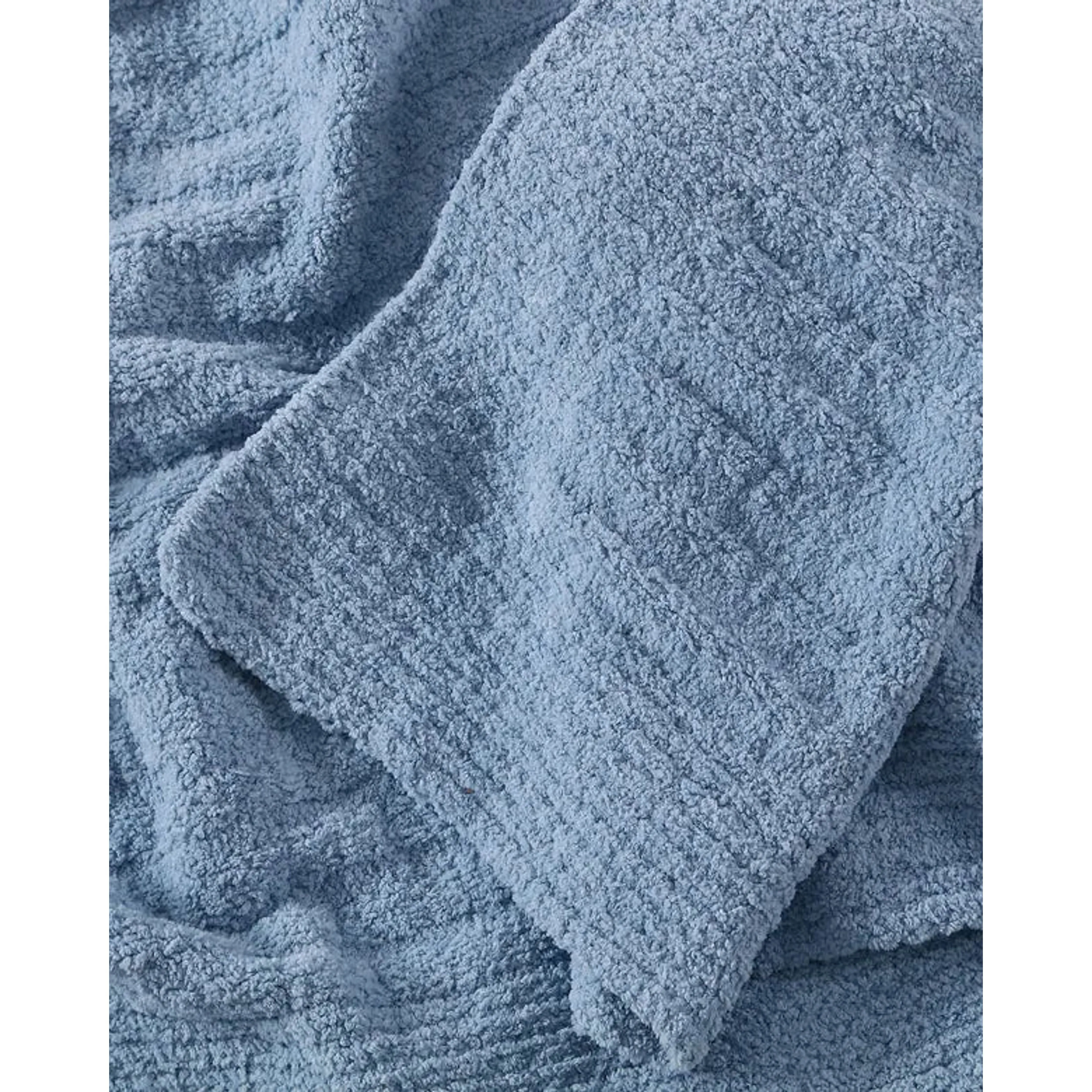 Sunday Citizen Denim Ribbed Lightweight Throw