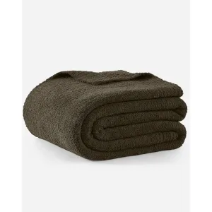 Sunday Citizen Mocha Snug Queen Size Bed Blanket