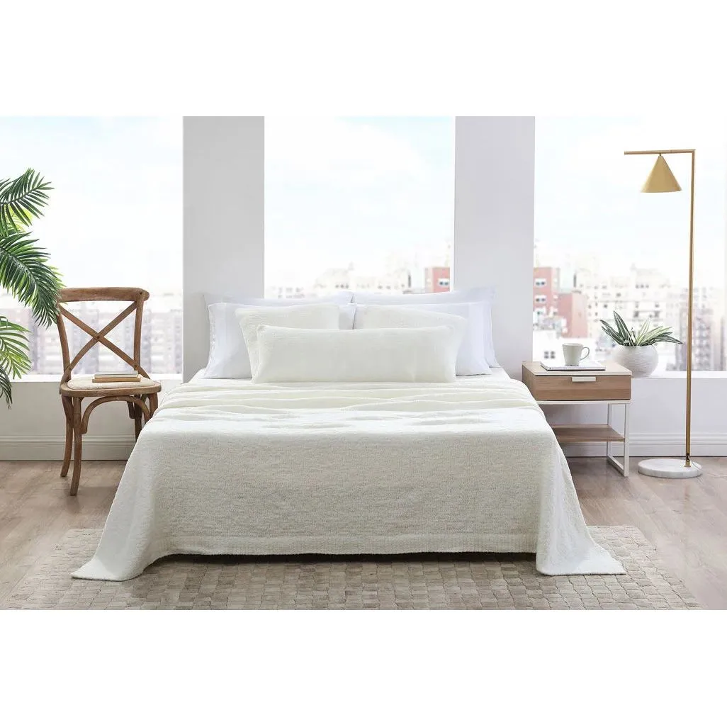 Sunday Citizen Off White Snug Queen Size Bed Blanket