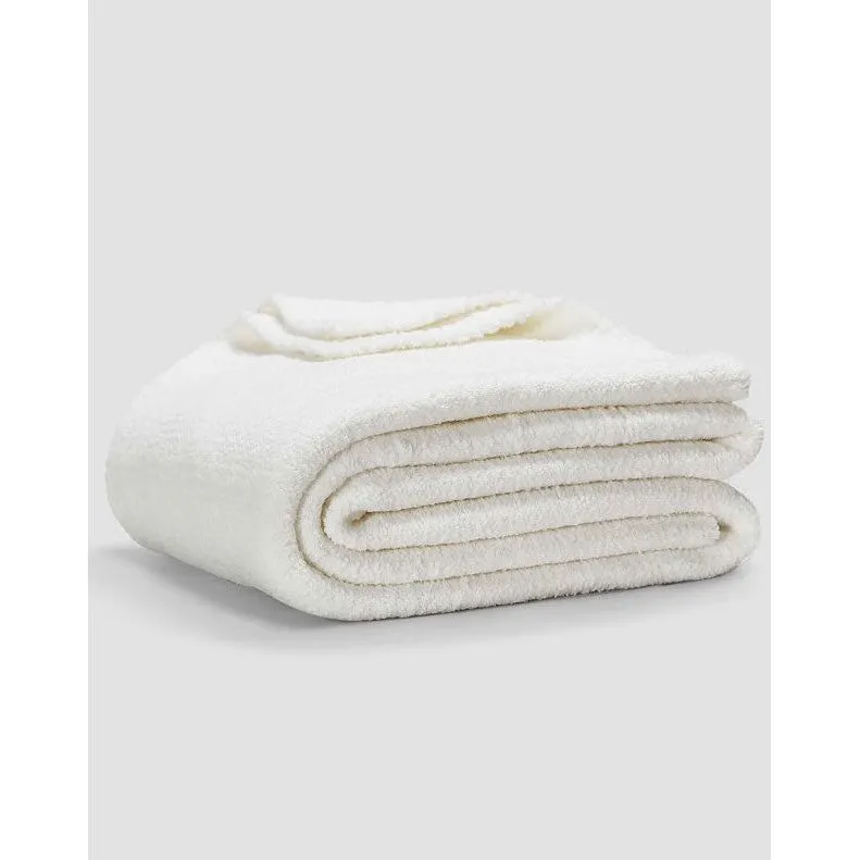 Sunday Citizen Off White Snug Queen Size Bed Blanket