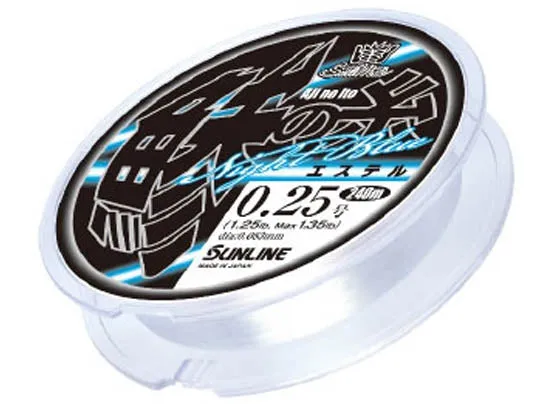 SUNLINE Aji no ITO Night Blue #0.3 1.5lb Ultra Light Fishing Line-240m
