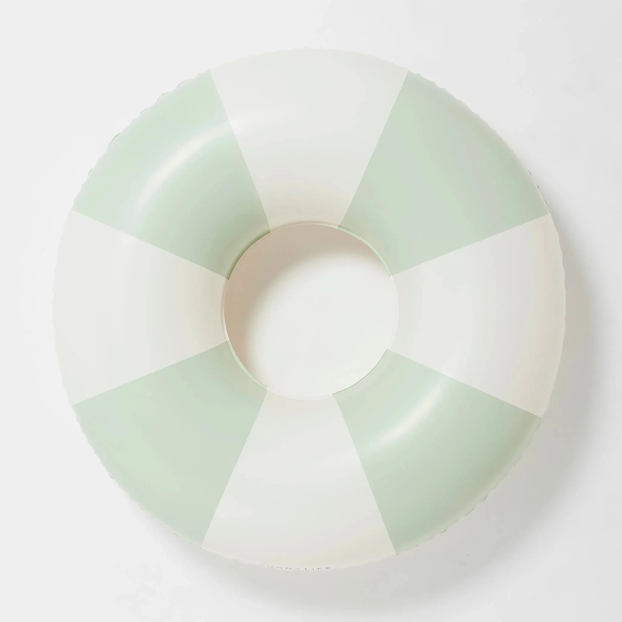 SUNNYLife Tube Pool Ring The Vacay Soft Olive Stripe