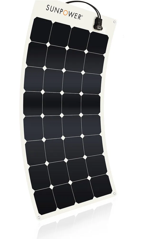 SunPower® 100W E-flex Flexible solar panel