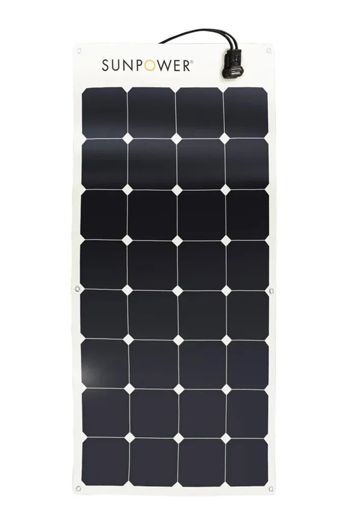 SunPower® 100W E-flex Flexible solar panel