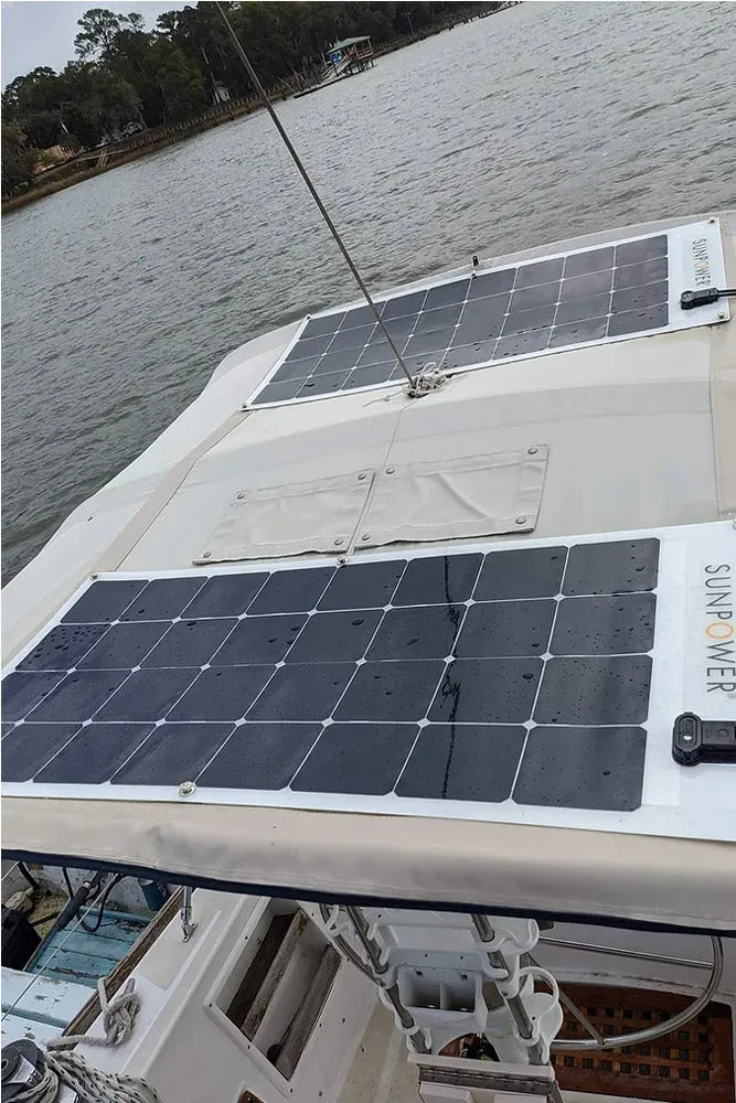 SunPower® 100W E-flex Flexible solar panel