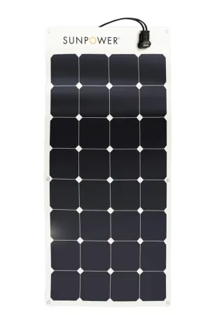 SunPower® 100W E-flex Flexible solar panel