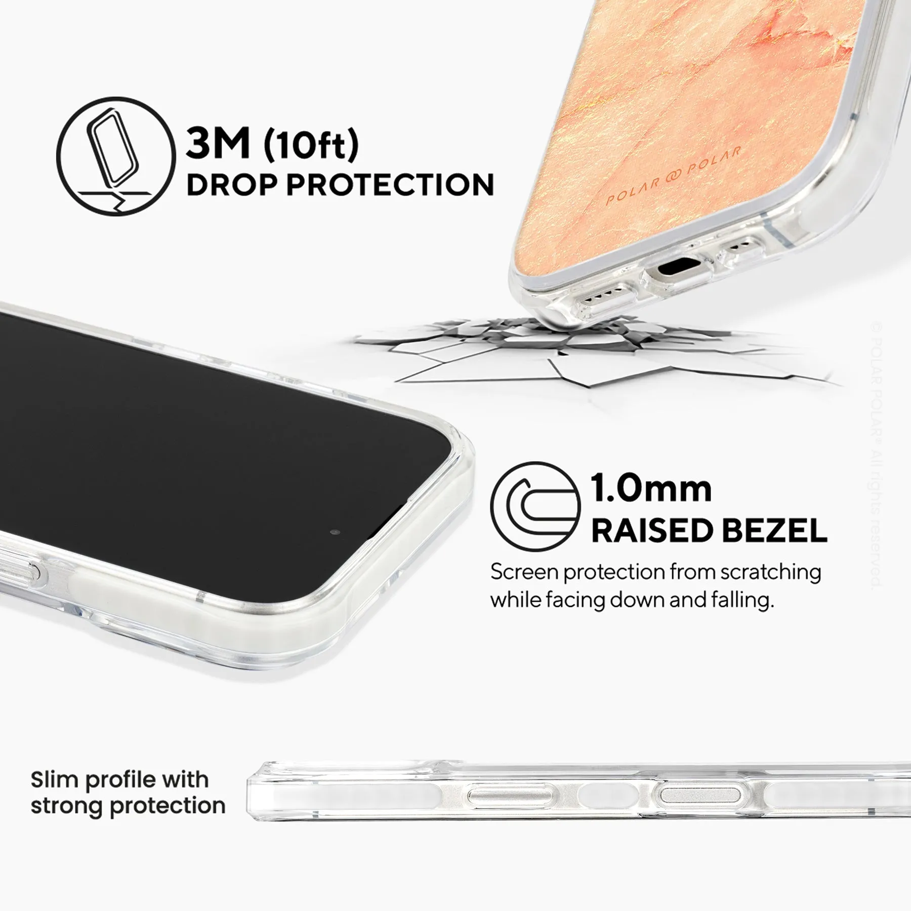 Sunset - iPhone 16 Clear Bumper MagSafe Case