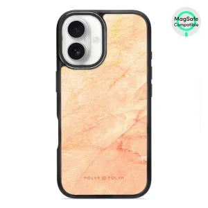 Sunset - iPhone 16 Frosted Black Bumper MagSafe Case
