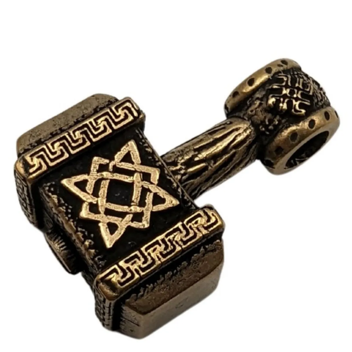 Svarog hammer pendant from bronze