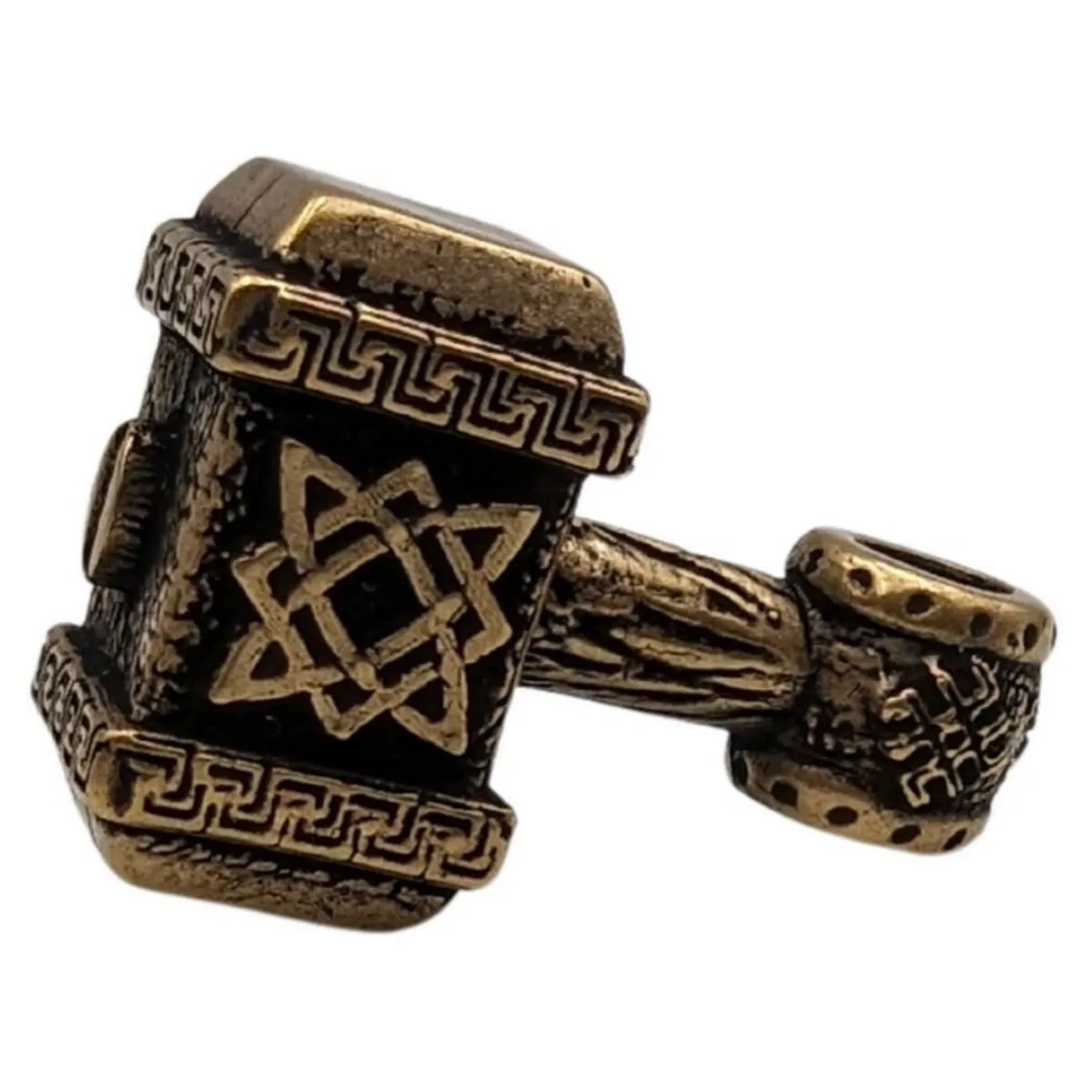 Svarog hammer pendant from bronze