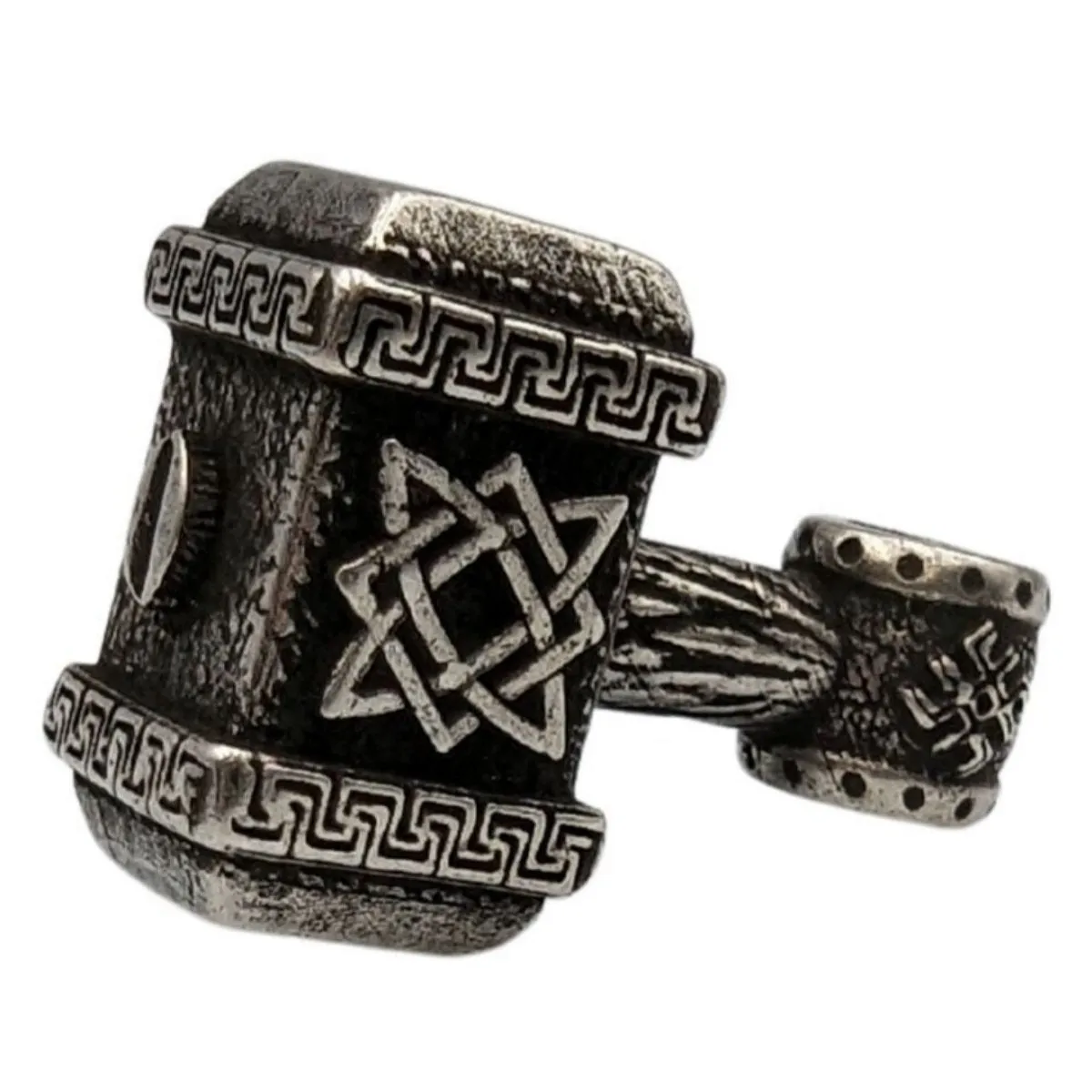 Svarog hammer pendant from bronze