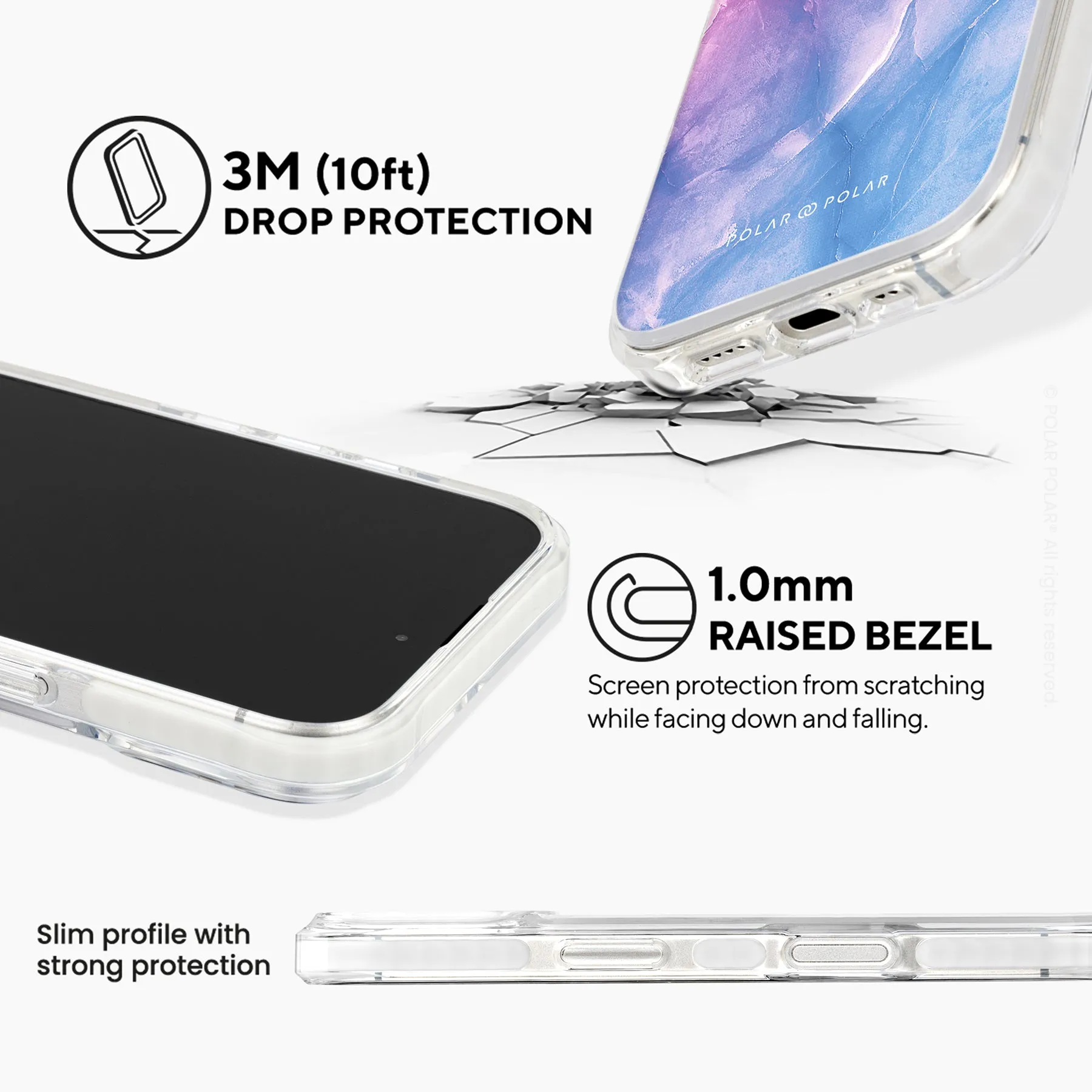 Sweet Rainbow - iPhone 16 Plus Clear Bumper MagSafe Case