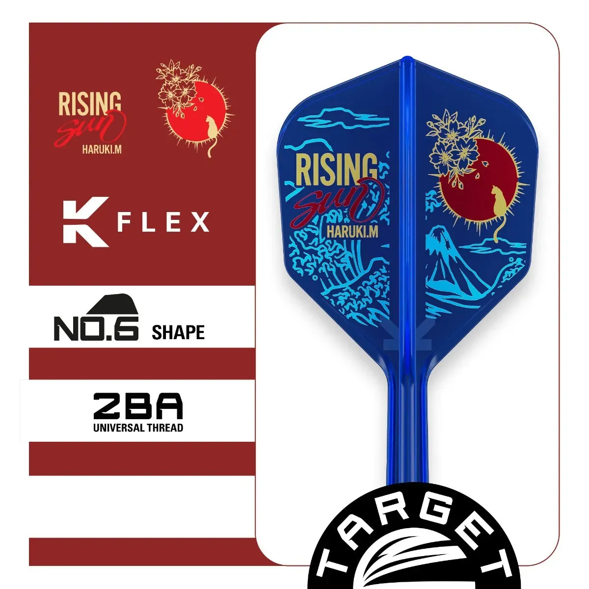 Target Japan Haruki Muramatsu Rising Sun K-Flex No6 One Piece Flights