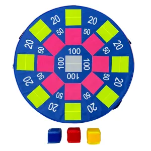 Target Throw Wheel with 3 Soft Balls