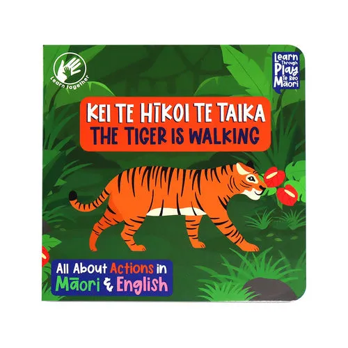 Te Reo Board Book Actions 15x15cm
