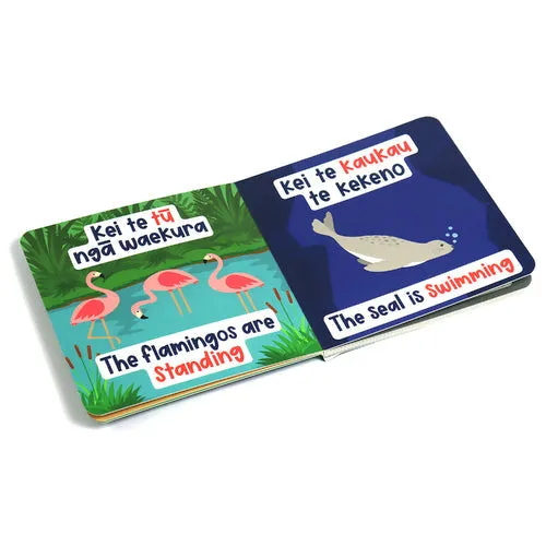 Te Reo Board Book Actions 15x15cm