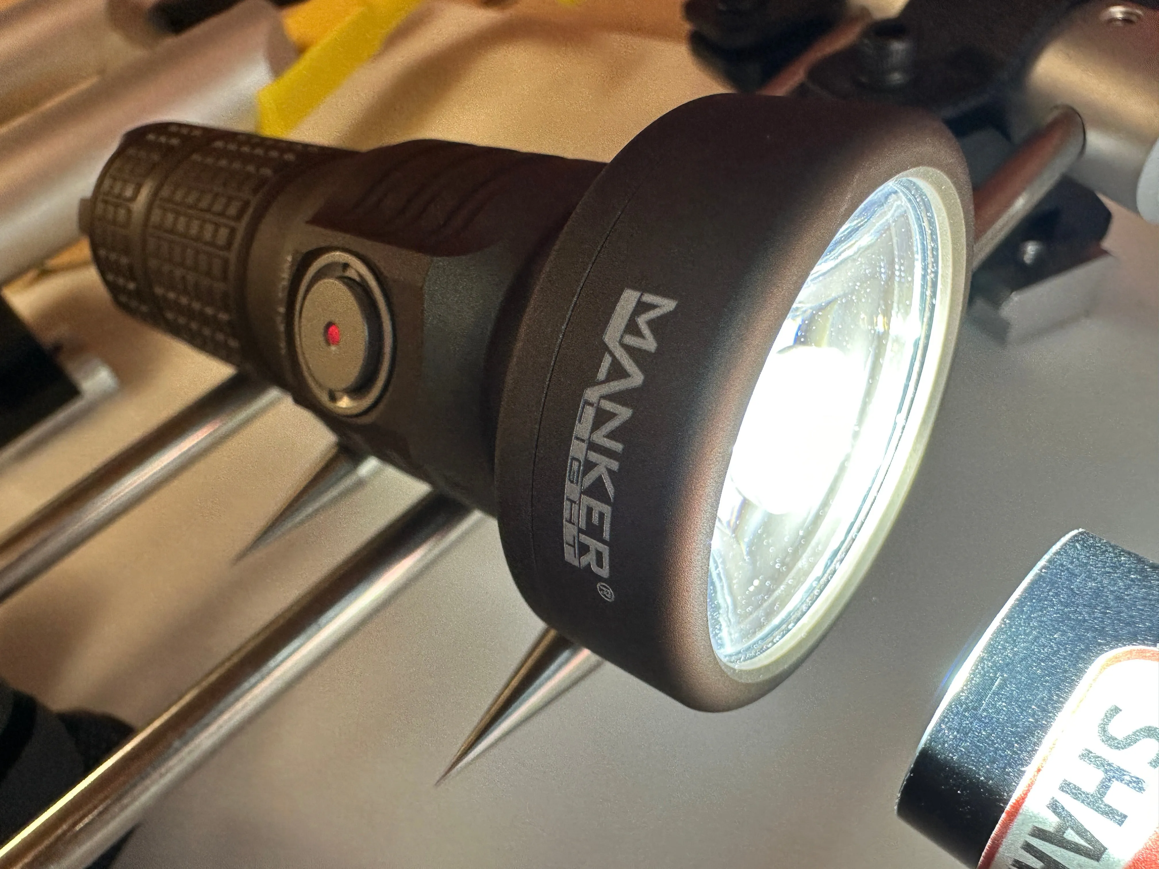 Telescopic Dual 18650 / 18350 Mankerlight MC13 II Flashlight - Sale!