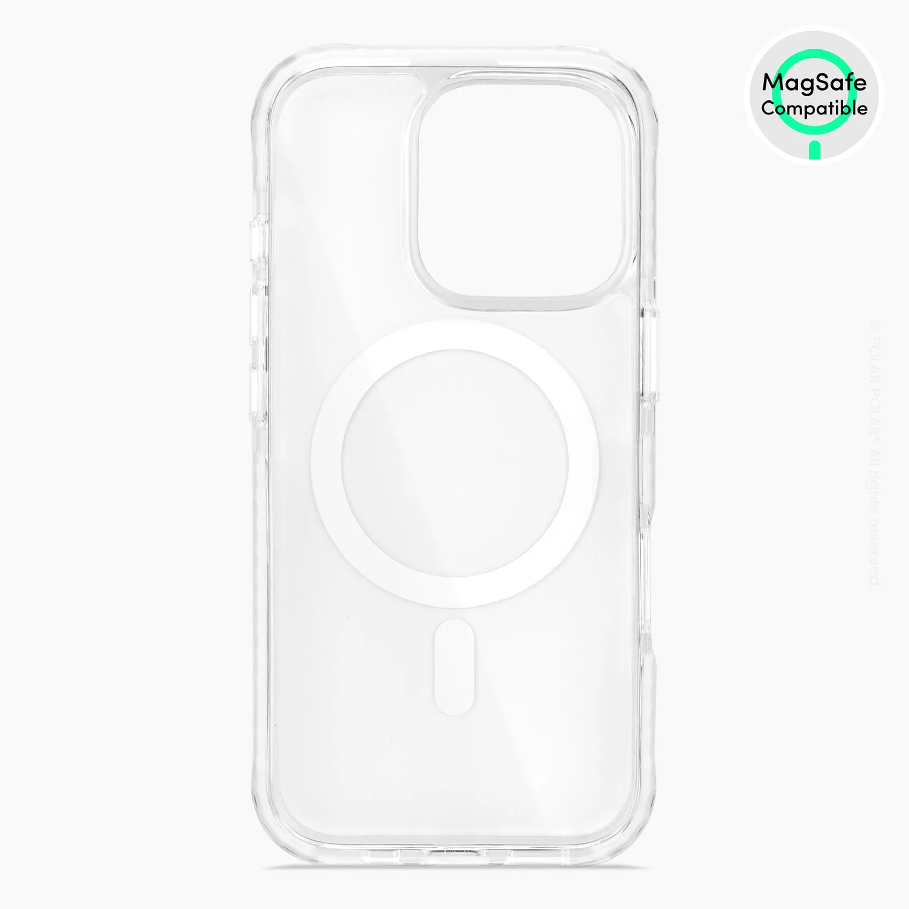 Terrazzo Green - iPhone 16 Pro Clear Bumper MagSafe Case