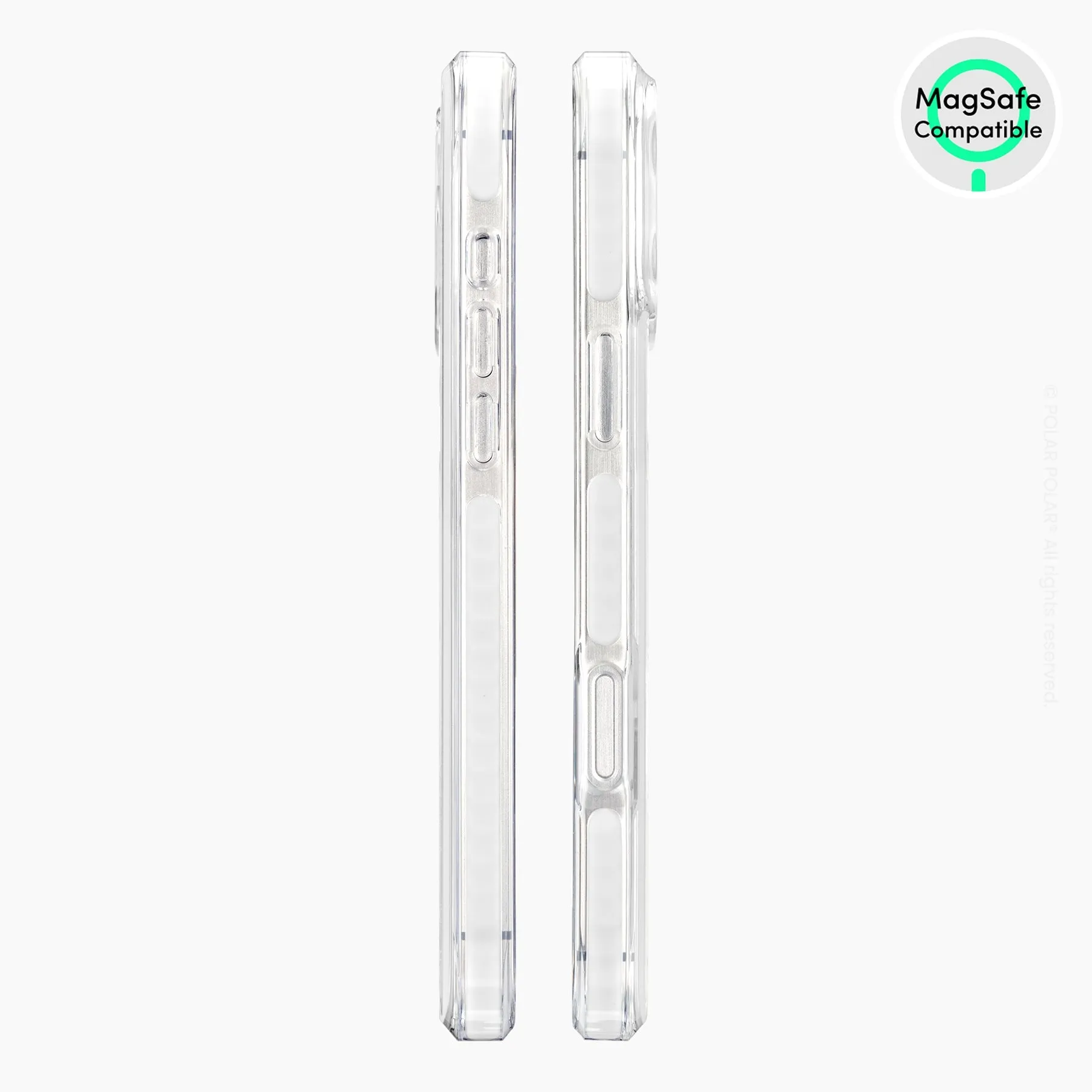 Terrazzo Green - iPhone 16 Pro Clear Bumper MagSafe Case