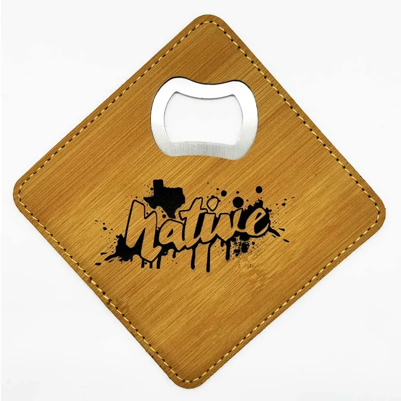 Texas Native Bottle Opener/Coaster