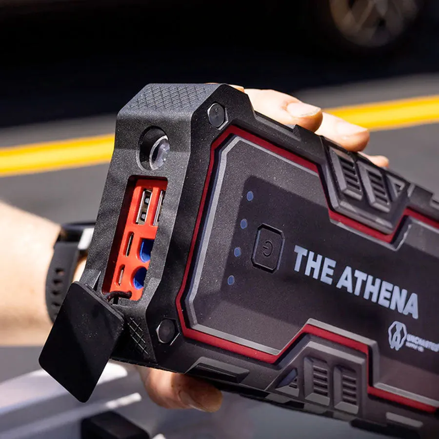 The Athena Portable Jump Starter & USB Charger from Uncharted Supply Co